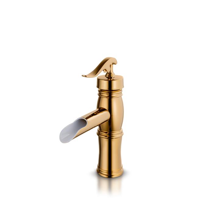 شیر روشویی بیزانس کوتاه طلامات