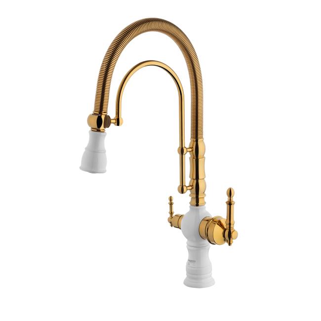 شیر ظرفشویی کاریزما سفیدطلا