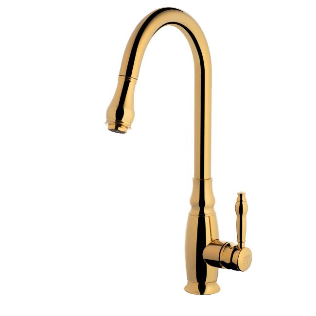 شیر ظرفشویی انزو طلایی