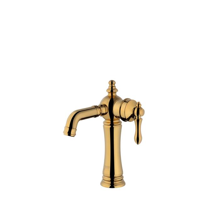 شیر روشویی ایسکو کوتاه طلایی