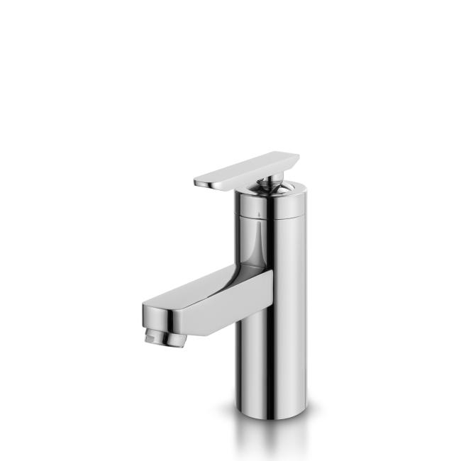 شیر روشویی مرتا پایه کوتاه کروم