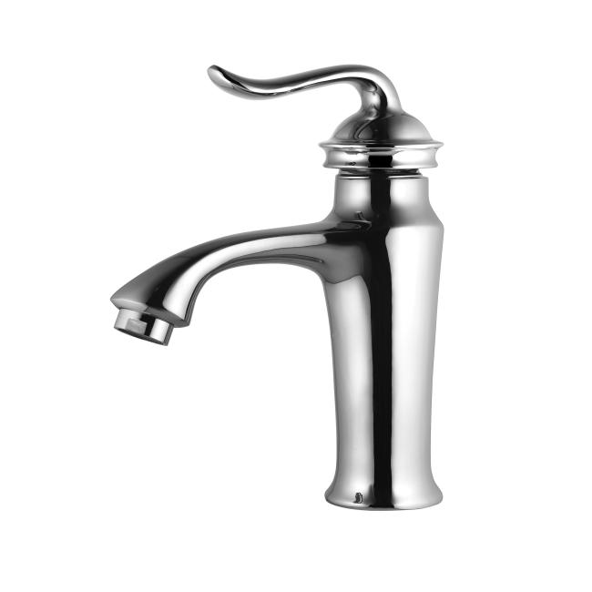 شیر روشویی الگانت کروم (کوتاه)